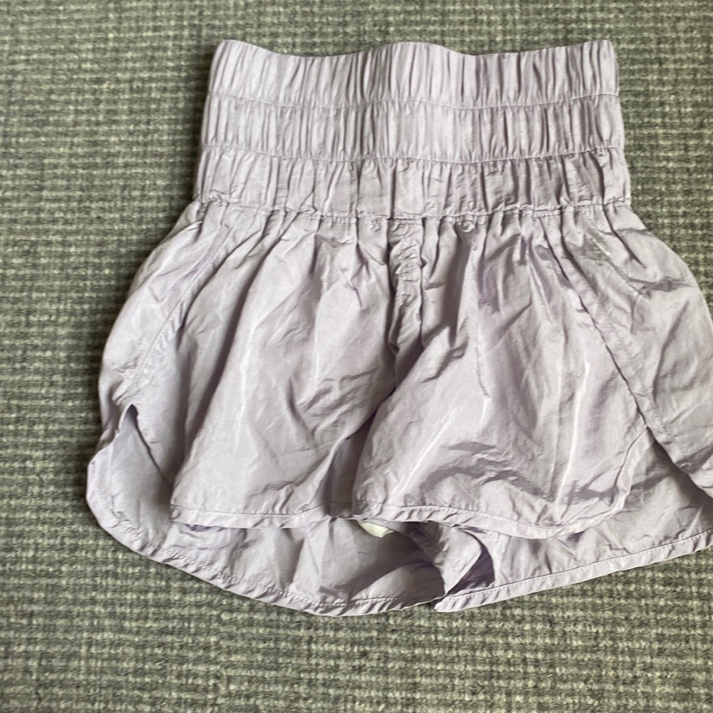 Lilac Free People Movement Shorts